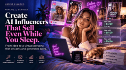 Build an AI Influencer That Sells While You Sleep