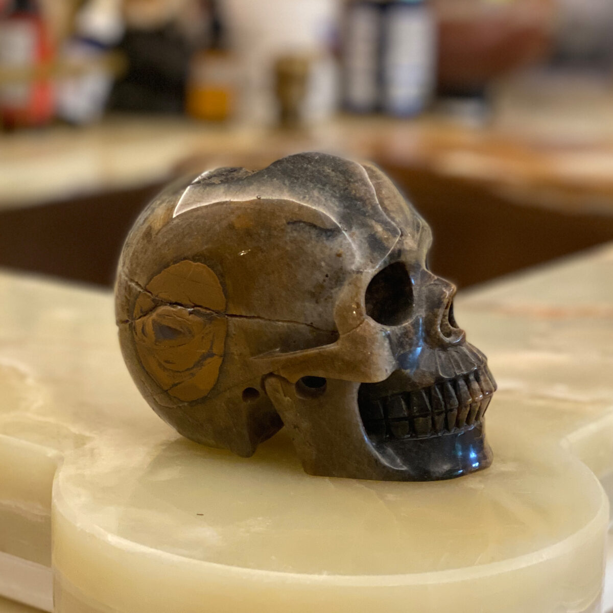 Tiger Eye Skull - Image 4
