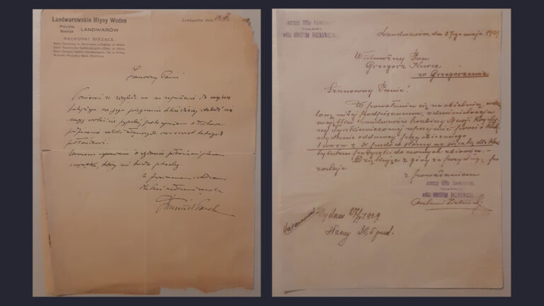 Surviving documents: a glimpse into desperate times
