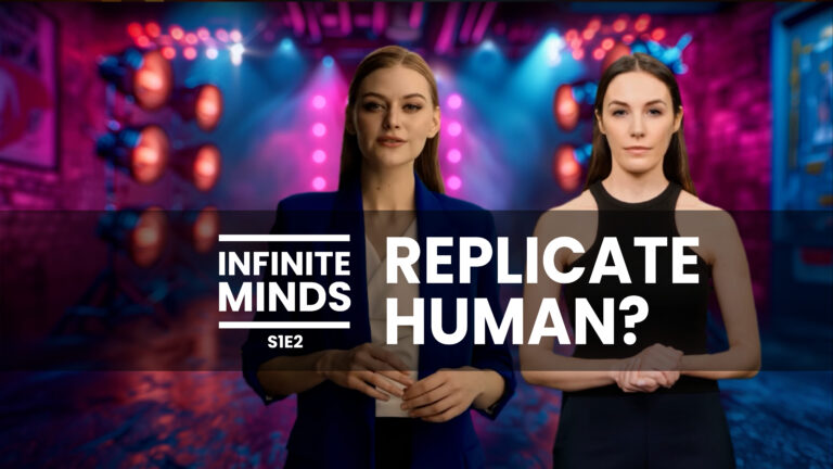 “Infinite Minds” ep.3 – Can AI replicate humans?