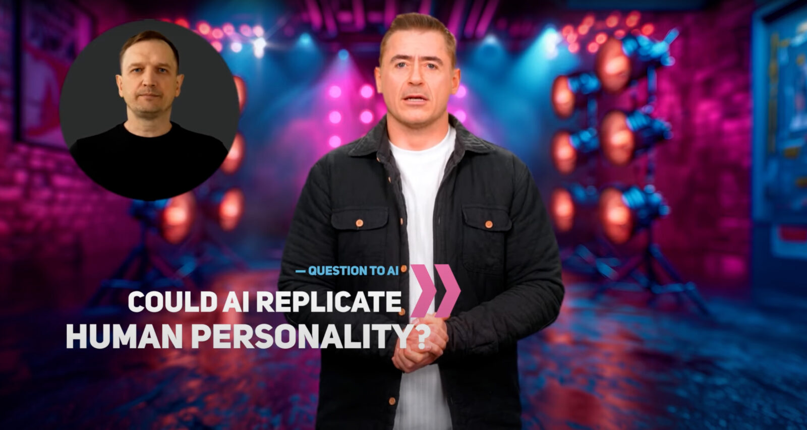 In the 3rd Episode of Infinite Minds: "I am an AI, not a bodybuilder"