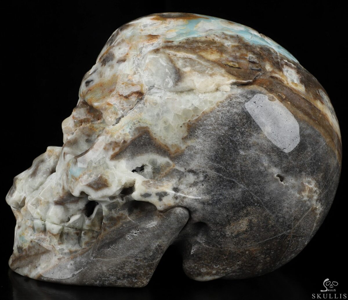 Chinese Amazonite Skull - Image 5