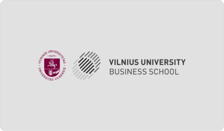 Collaboration with Vilnius University Business School