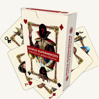 The card deck “World Superheroes”