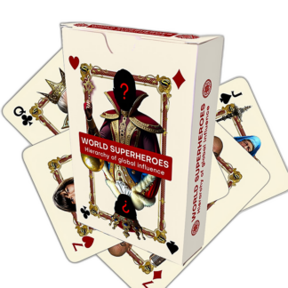The card deck “World Superheroes”