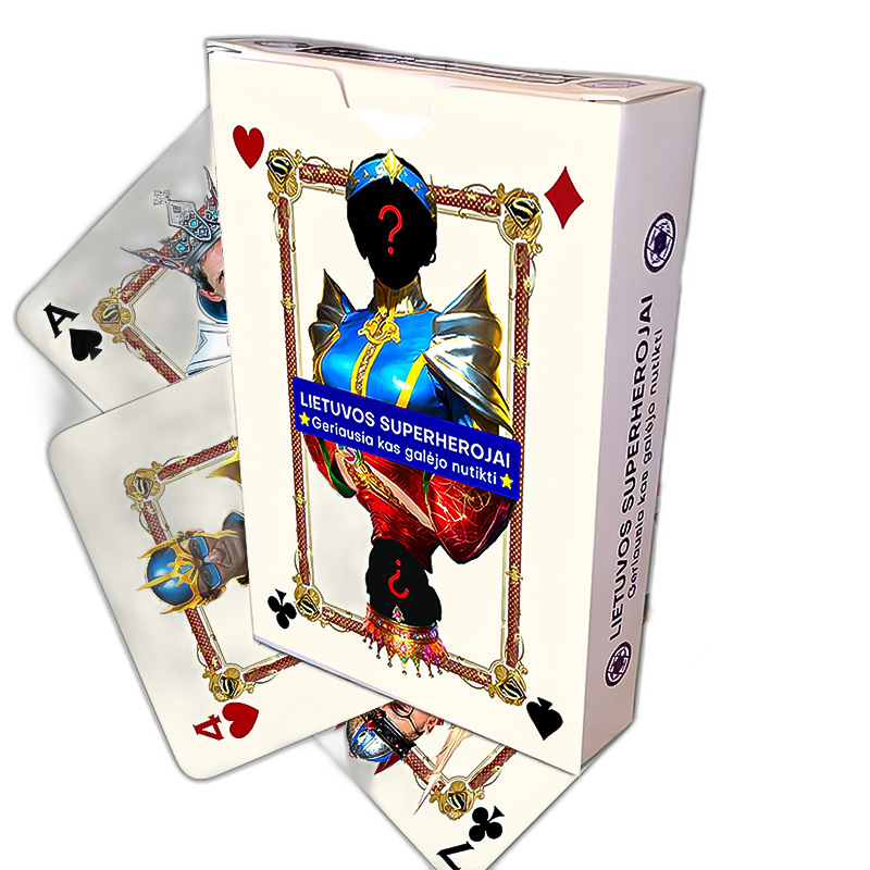 The card deck “Lithuanian Superheroes”
